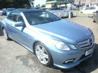Used Mercedes E200 2011 Blue Cabriolet