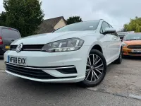 Used VW Golf VII SE 150 HP (110 kW) 2018 White Estate