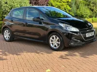 Used Peugeot 208 Active 2017 Black Hatchback
