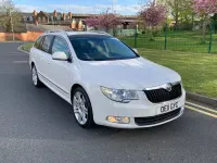 Used Skoda Superb Elegance 170 HP (125 kW) 2011 White Estate