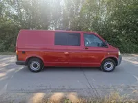 Used VW T5 129 HP (94 kW) 2007 Red Van