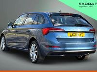 Used Skoda Scala SE L 108 HP (79 kW) 2021 Blue Hatchback