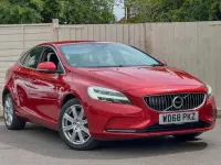 Used Volvo V40 Inscription 152 HP (111 kW) 2019 Red Hatchback