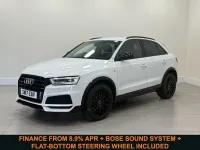 Used Audi Q3 Black Edition 184 HP (135 kW) 2017 White SUV