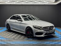 Used Mercedes C250 AMG line 2014 Silver Sedan