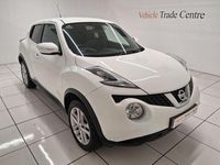 Used Nissan Juke N-Connecta 110 HP (80 kW) 2017 White SUV