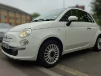 Used Fiat 500 Lounge 69 HP (50 kW) 2012 White Hatchback