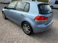 Usado VW Golf VI SE 140 HP (102 kW) 2009 Azul Citadino
