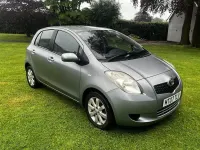Used Toyota Yaris 85 HP (62 kW) 2007 Silver Hatchback