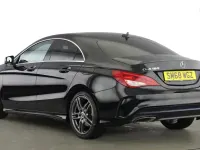 Used Mercedes CLA180 AMG line 2019 Black Coupe