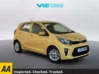 Used Kia Picanto 66 HP (48 kW) 2021 Yellow Hatchback