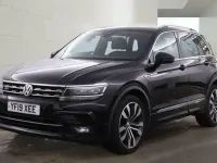 Used VW Tiguan R-line 150 HP (110 kW) 2019 Black SUV