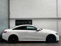 Used Mercedes E220 AMG line 2017 White Coupe