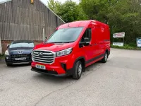 Used Maxus V90 150 HP (110 kW) 2021 Red Van