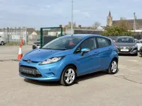 Used Ford Fiesta 94 HP (69 kW) 2009 Blue Hatchback