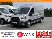 Used Ford Transit 130 HP (95 kW) 2022 Silver Van