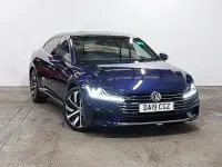 Used VW Arteon R-line 150 HP (110 kW) 2019 Blue Hatchback