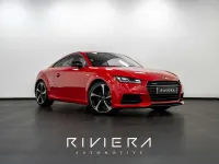 Begagnad Audi TT Black Edition 184 HK (135 kW) 2018 Röd Sportkupé