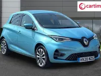 Usado Renault Zoe GT-Line 100 kW (136 CV) 2020 Azul Utilitario