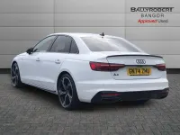 Used Audi A4 Black Edition 201 HP (147 kW) 2024 White Sedan