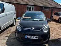 Used Citroën C1 PureTech 2017 Black Hatchback