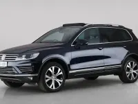 Used VW Touareg R-line 262 HP (192 kW) 2016 Blue SUV