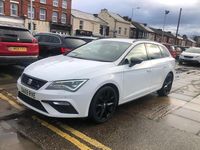 Used Seat Leon Black Edition 2019 White Estate