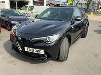 Used Alfa Romeo Stelvio Quadrifoglio 510 HP (375 kW) 2021 Black SUV