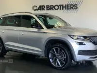Used Skoda Kodiaq SportLine 150 HP (110 kW) 2020 Silver SUV