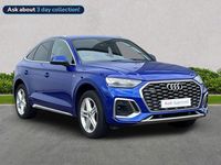 Used Audi Q5 S-Line 204 HP (150 kW) 2022 Blue SUV
