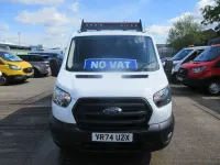 Used Ford Transit 130 HP (95 kW) 2024 White Cabriolet