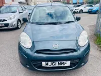 Used Nissan Micra Visia 98 HP (72 kW) 2011 Grey Hatchback
