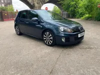 Used VW Golf VI GTD 170 HP (125 kW) 2011 Blue Hatchback