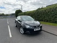 Begagnad Seat Ibiza 84 HK (61 kW) 2015 Svart Halvkombi