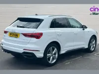 Used Audi Q3 S-Line 150 HP (110 kW) 2019 White SUV