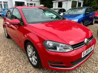 Used VW Golf VII GT 150 HP (110 kW) 2015 Red Hatchback