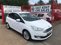 Begagnad Ford C-MAX Titanium 120 HK (88 kW) 2016 Vit Minibuss