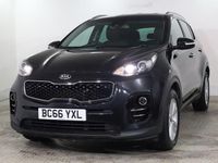 Usado Kia Sportage 115 HP (84 kW) 2017 Preto SUV