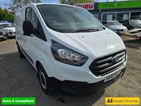 used Ford 300 Transit Custom 2.0BASE P/V L1 H1 5d 104 BHP IN WHITE WITH 70,000 MILES AND A FULL SER