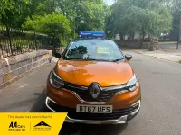 Used Renault Captur Dynamique 90 HP (66 kW) 2017 Orange/black SUV