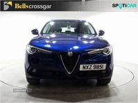 Used Alfa Romeo Stelvio Edizione Speciale 210 HP (154 kW) 2019 Blue SUV