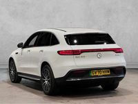 Used Mercedes EQC400 AMG line 300 kW (408 HP) 2020 White SUV