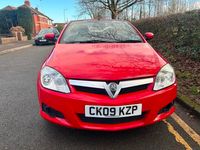 Used Vauxhall Tigra 2009 Red Cabriolet