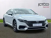 Used VW Arteon R-line 187 HP (137 kW) 2019 White Hatchback