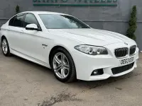 Used BMW 520 M Sport 184 HP (135 kW) 2014 White Sedan