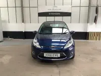 Used Ford Fiesta Zetec 96 HP (70 kW) 2011 Blue Hatchback