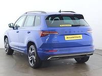 Used Skoda Karoq SportLine 150 HP (110 kW) 2024 Blue SUV