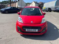 Used Peugeot 107 Active 68 HP (50 kW) 2014 Red Hatchback