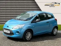 Used Ford Ka Studio 69 HP (50 kW) 2014 Blue Hatchback