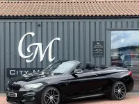 Used BMW 220 M Sport 2016 Black Cabriolet
